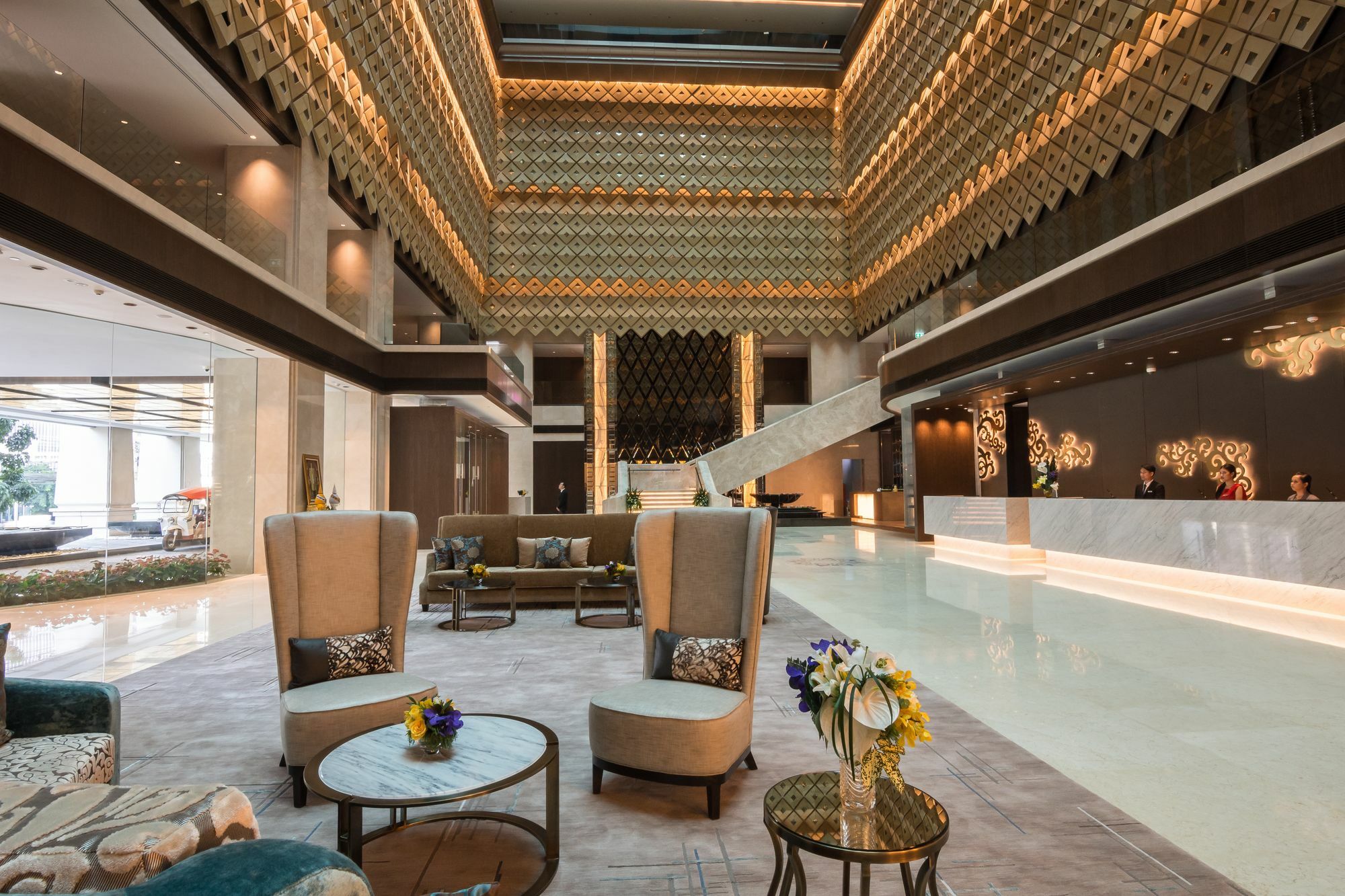Lancaster Bangkok Hotel Екстериор снимка Lobby